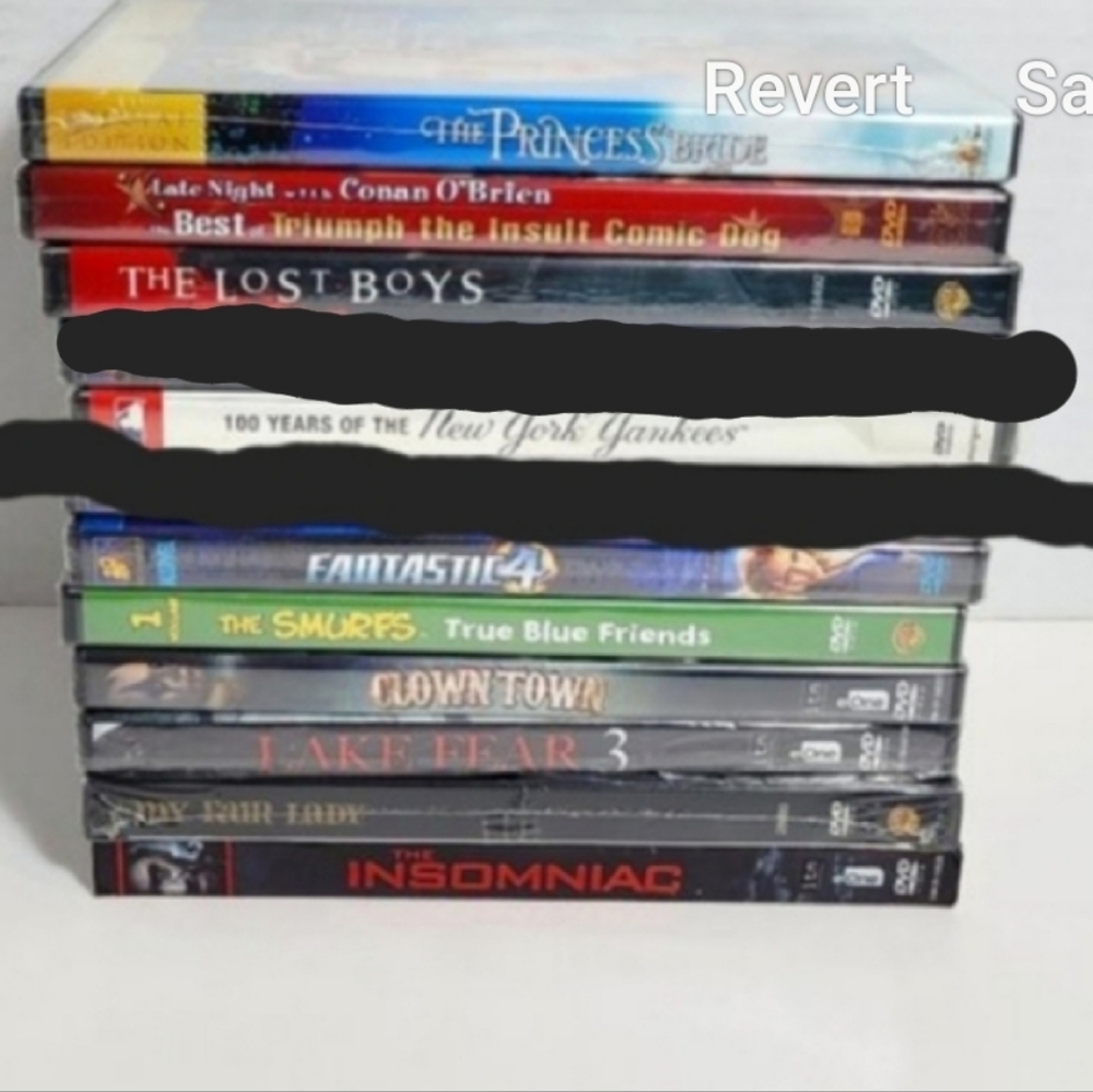 DVD Lot of 10 Mixed New Sealed Movies See Description